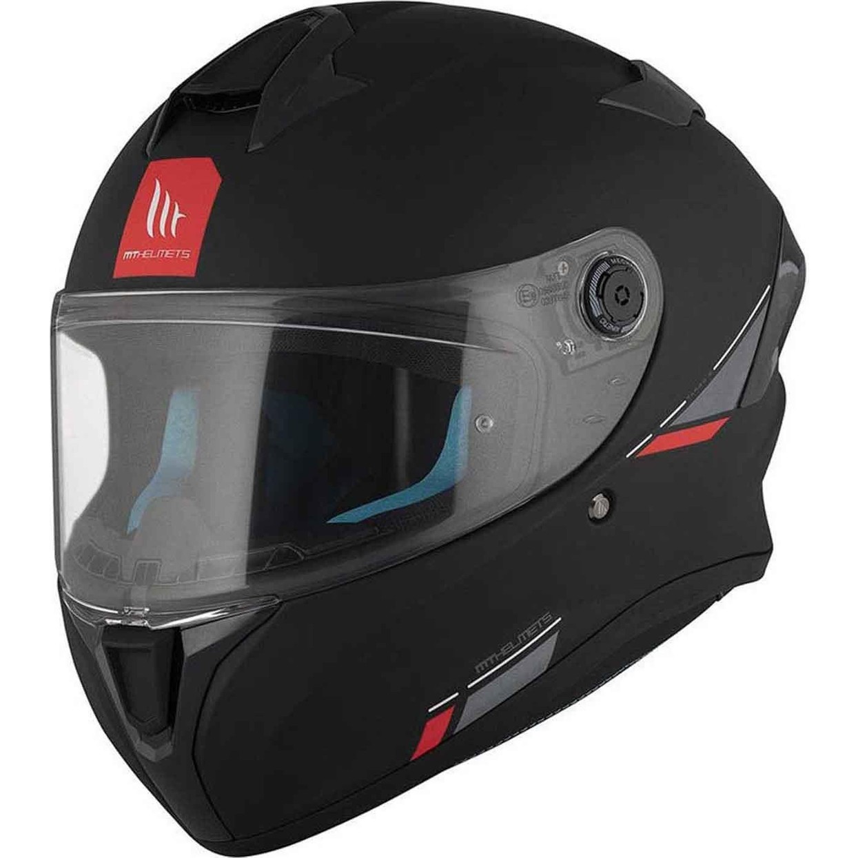 mt Targo S Solid A1 Mat Kapalı Kask